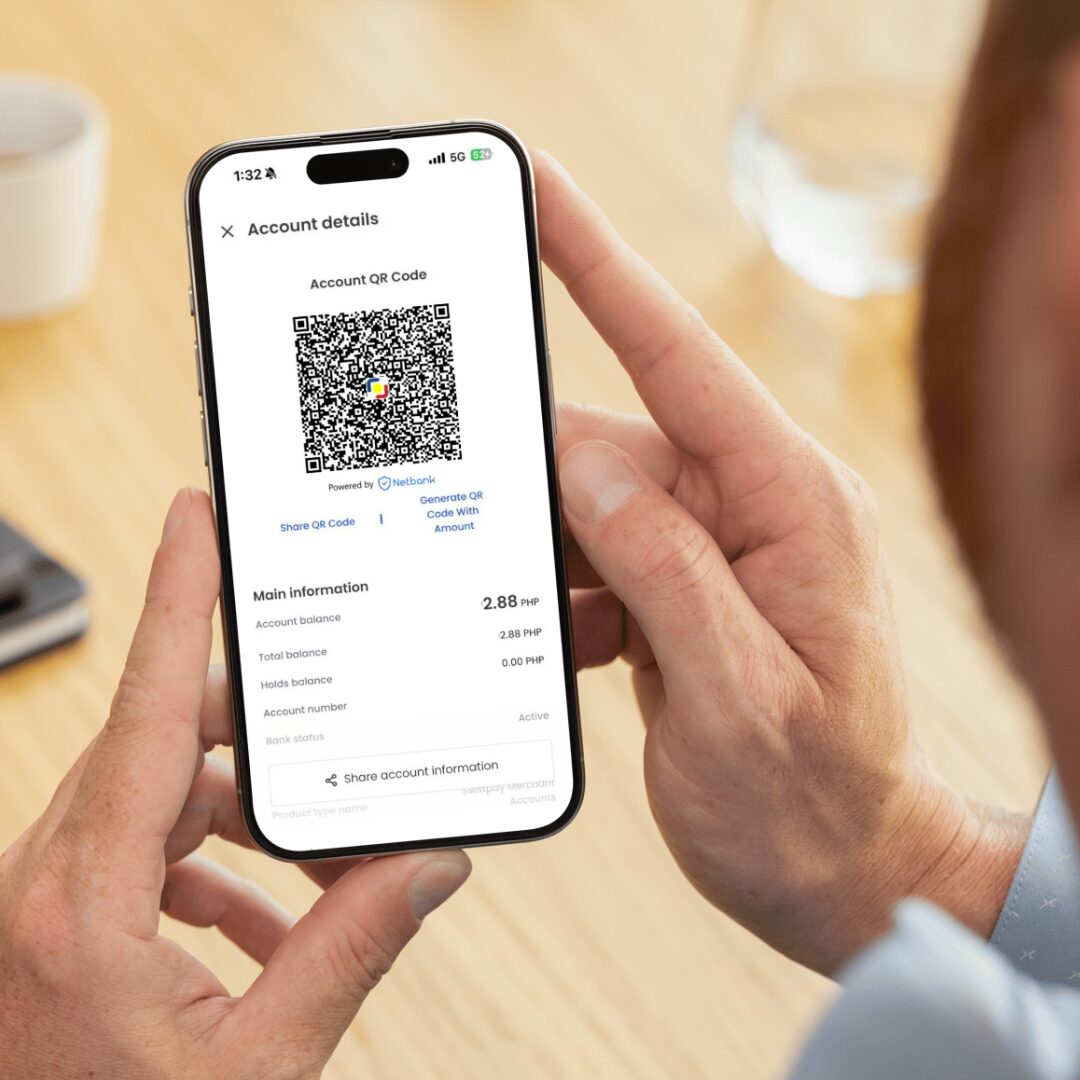 Netbank QR Mobile Sample View