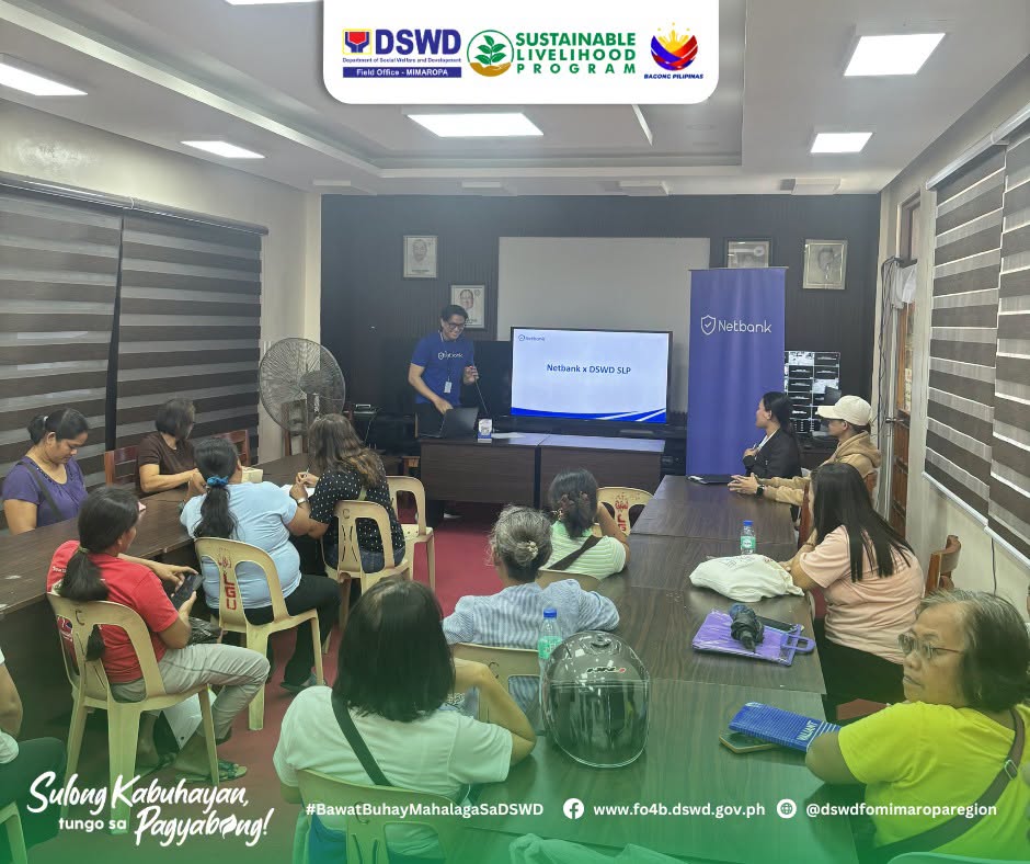 SLPA participants during QR Ph digital payment orientation