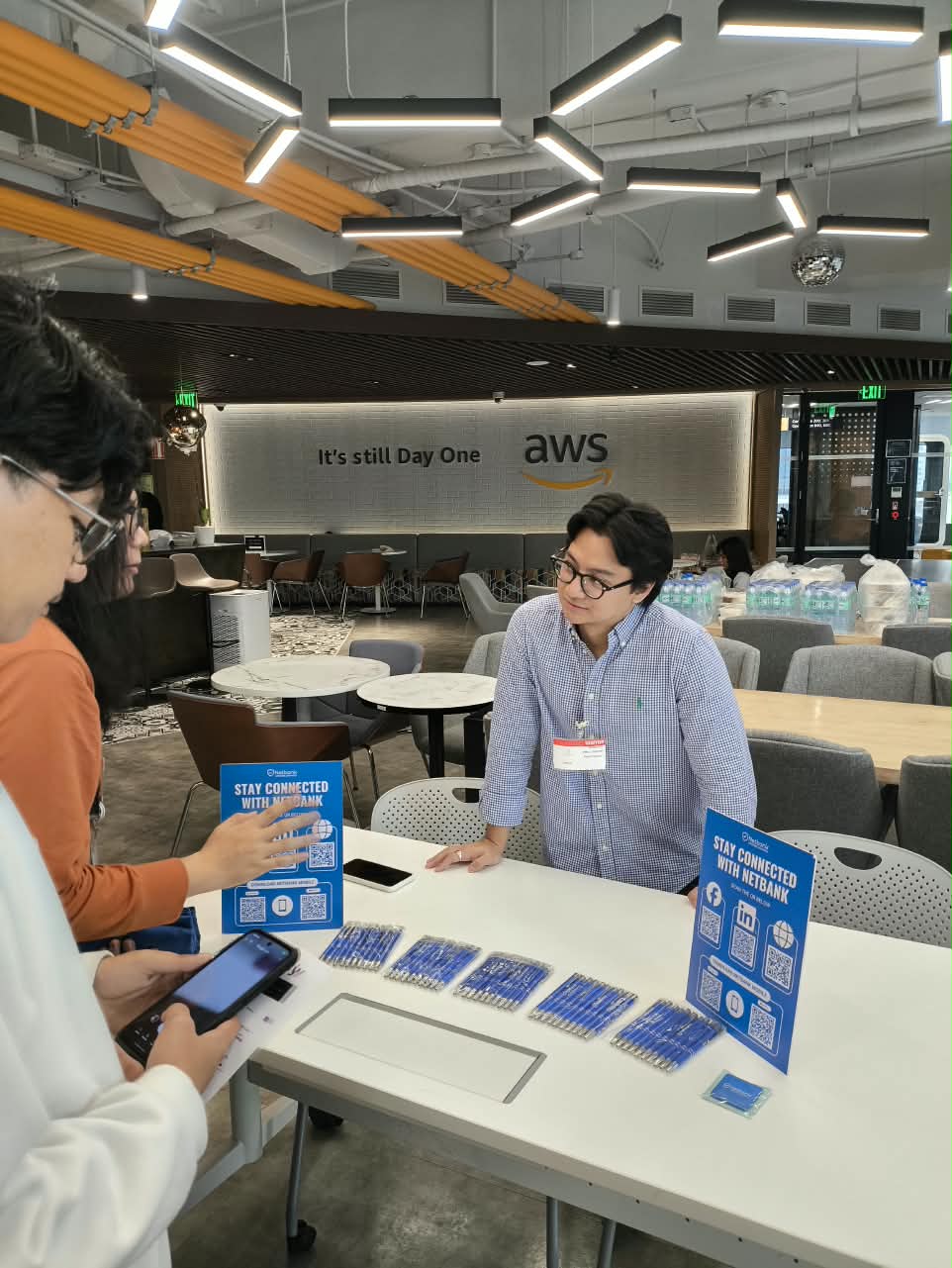 Netbank Booth at Kiro x Quick Hackathon 2026 Image 2